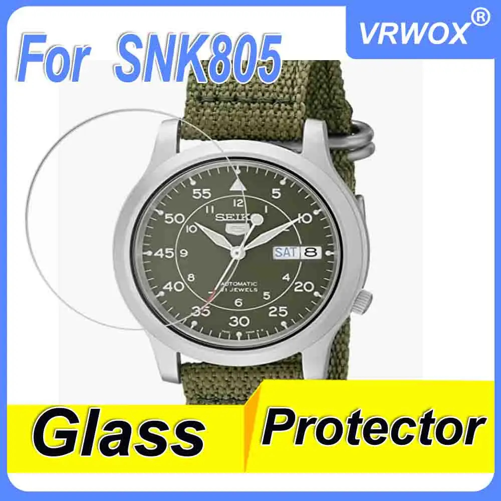 3 Pezzi Di Protezione In Vetro Per Snk805 Snk809 Snk807 Snk803 Snkn09 Snkp12 Snkp17 Snkp09 Proteggi Schermo Temperato Per Orologio Per Seiko