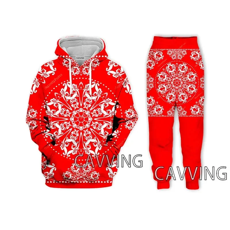 New Fashion Women/Men's 3D Print Crips Gang & Blood Gang