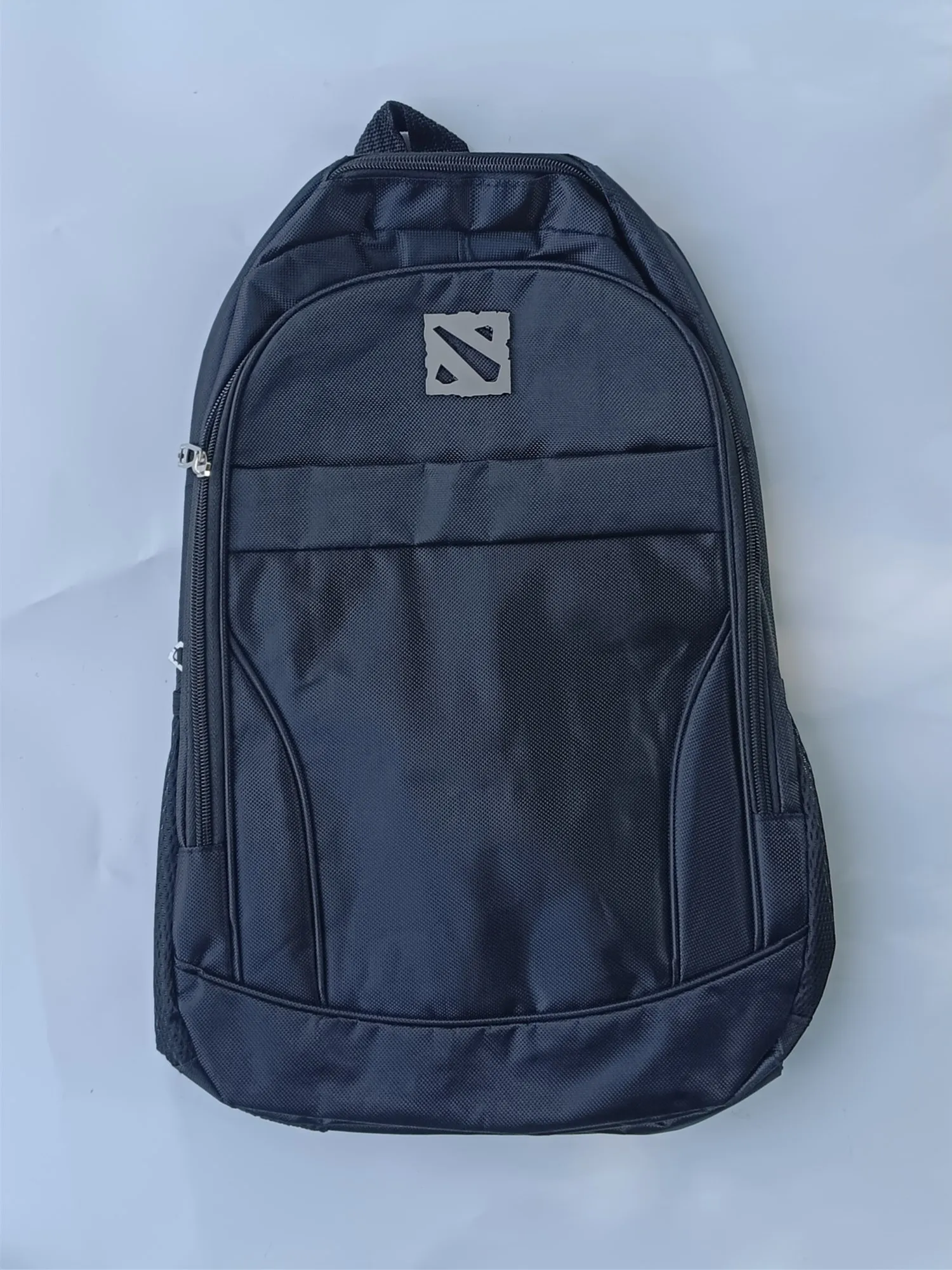 

DOTA 2 Metal Logo Cosplay Travel School Bag Black Multifunctional Computer Backpack