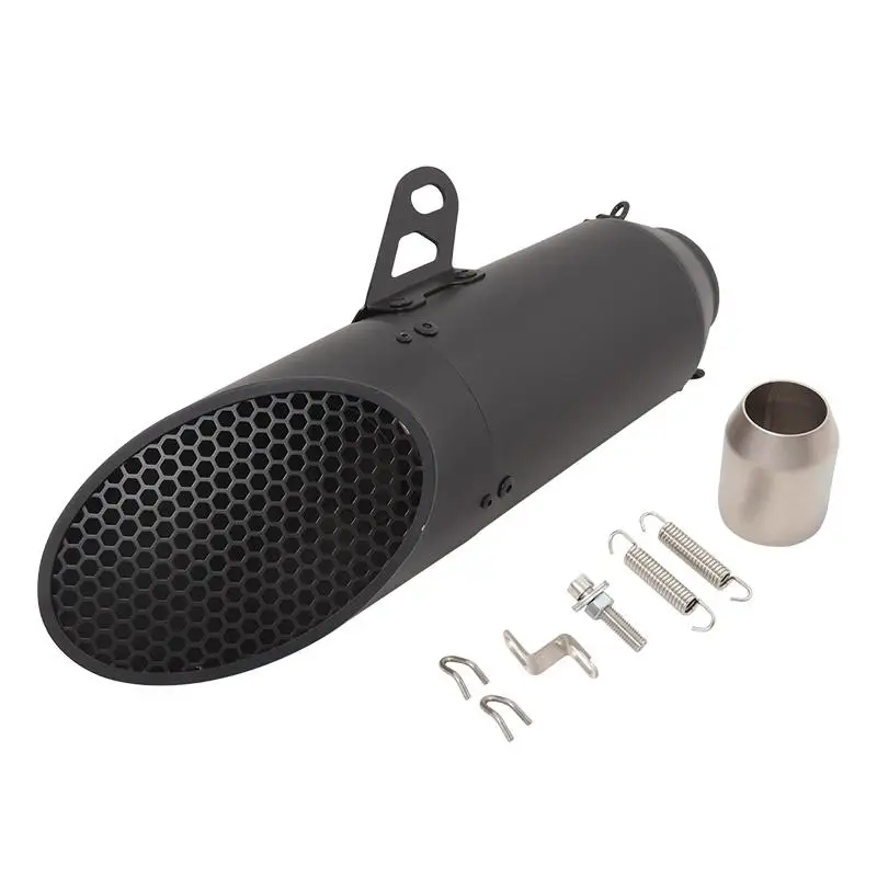 38-51MM Exhaust Pipe Universal Motorcycle Escape Muffler Stainless Steel Silencer For Dirt Street Bike Without DB Killer - Image 4