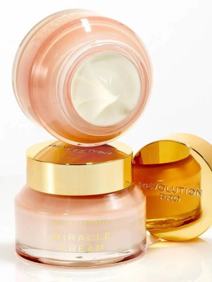 

UK REVOLUTION PRO Miracle Cream 50ml VC Niacinamide Face Care Hyaluronic Acid Moisturizing Whiten Skin Tone Rare Beauty Skincare