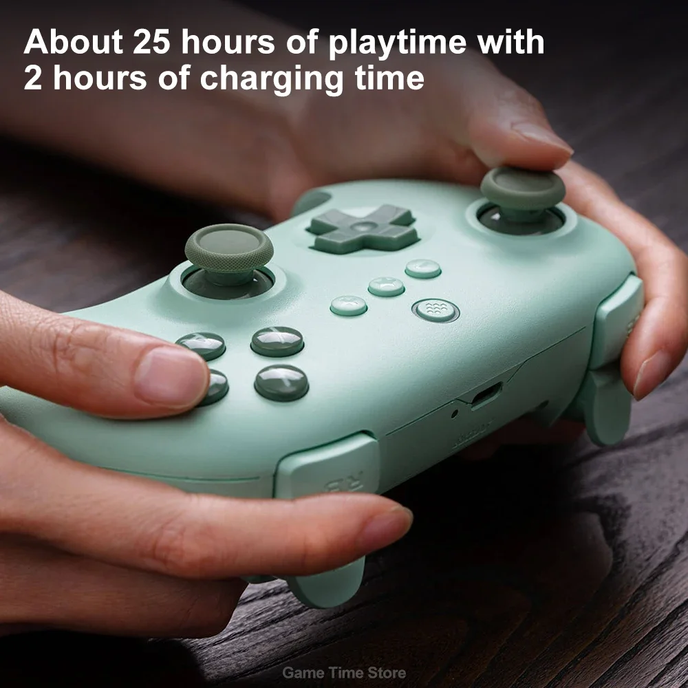 8BitDo Ultimate C Ʈѷ  е,  2.4G  Ultimate ø, PC Windows 10 11  PC  