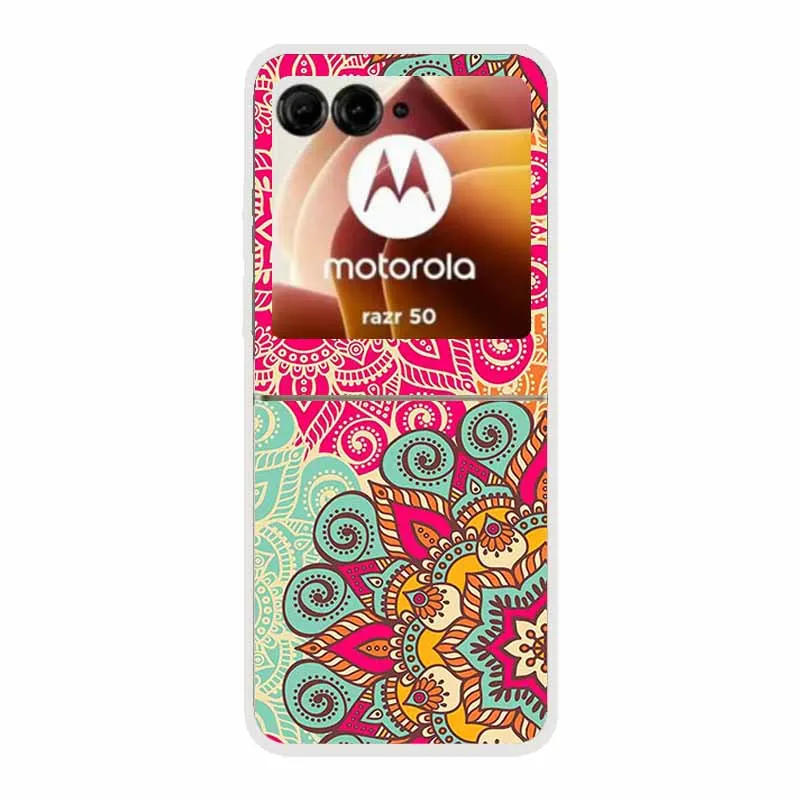 Cartoon Design Transparent Hard Plastic Back Cover Case