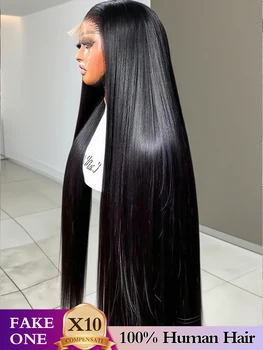 100% Human Hair 30 40 Inch Wigs 4x4 13x4 Hd Lace Wig 13x6 Hd Lace Human Hair Wig 300% Density Bone Straight Vietnamese Raw Hair 1