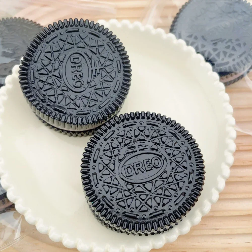 2PCS Silicone Biscuit Stress Relief Squishy Toys Fidget Pinching Squeeze Toy for Children Boys Girls Soft Cookie Antistress Toy 5