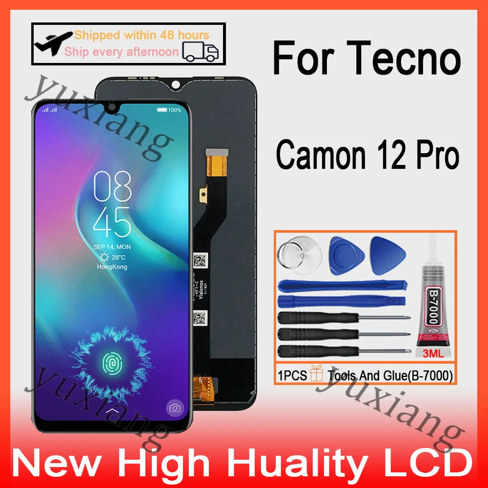 Original LCD For Tecno Camon 12 Pro CC9 LCD Display Touch Screen ...