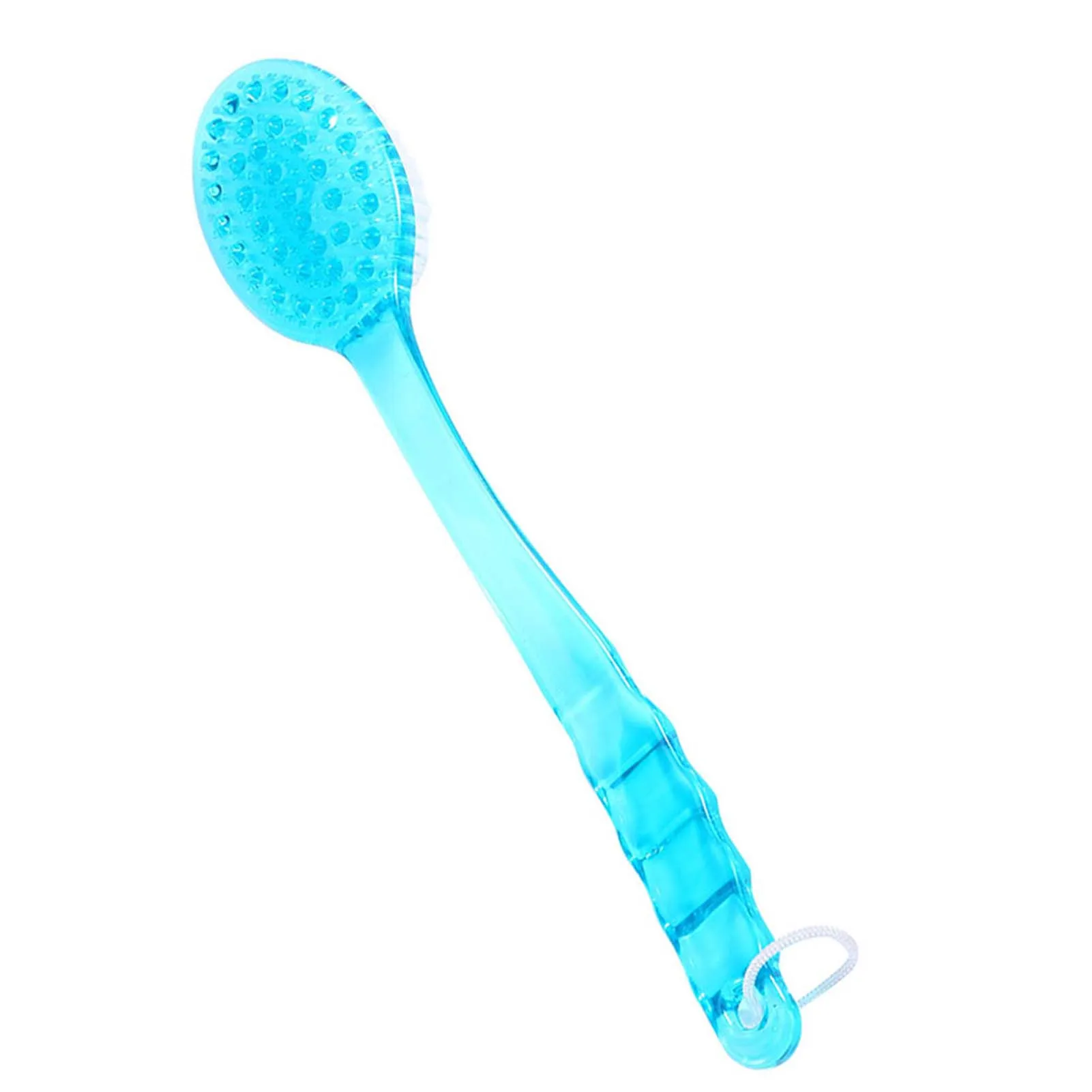 1Pc Long Handle Bath Brush Soft Hair Bath Brush Back Ball Brush Bathroom Body Brushes Mud Back Scrubber Shower Massage Brushes 6
