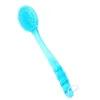 1Pc Long Handle Bath Brush Soft Hair Bath Brush Back Ball Brush Bathroom Body Brushes Mud Back Scrubber Shower Massage Brushes 6