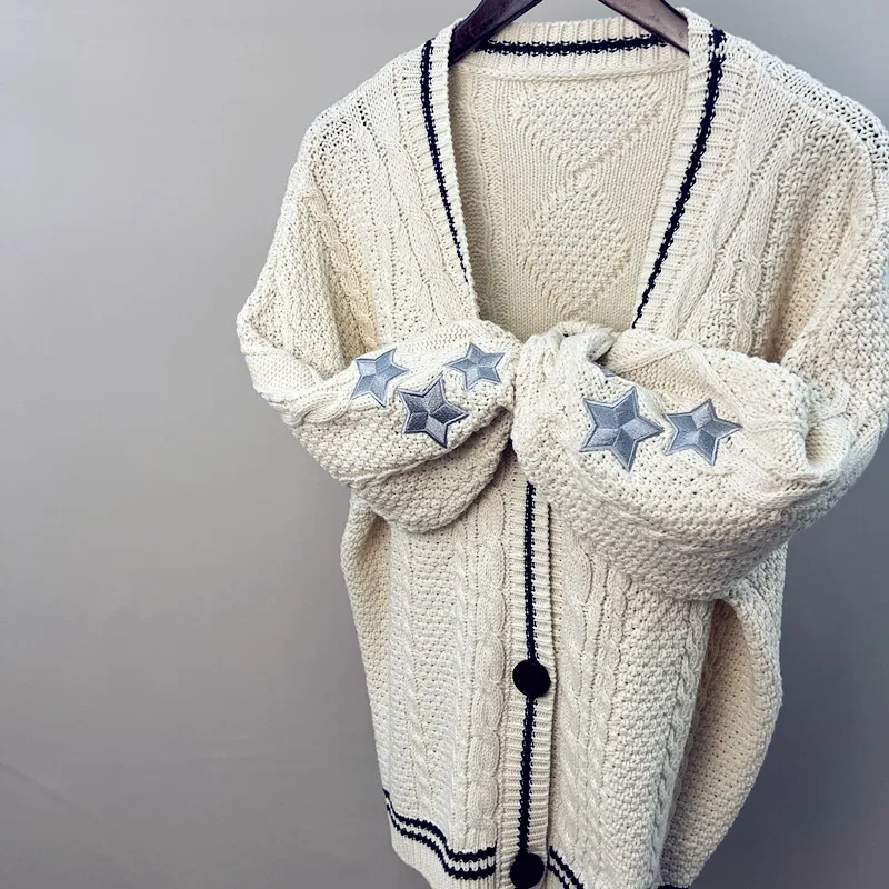 22fw Taylor Swift Cardigan – Cardigan Brodé Étoile, Taytay Cardigan Avec  Patchs - Cardigans - AliExpress