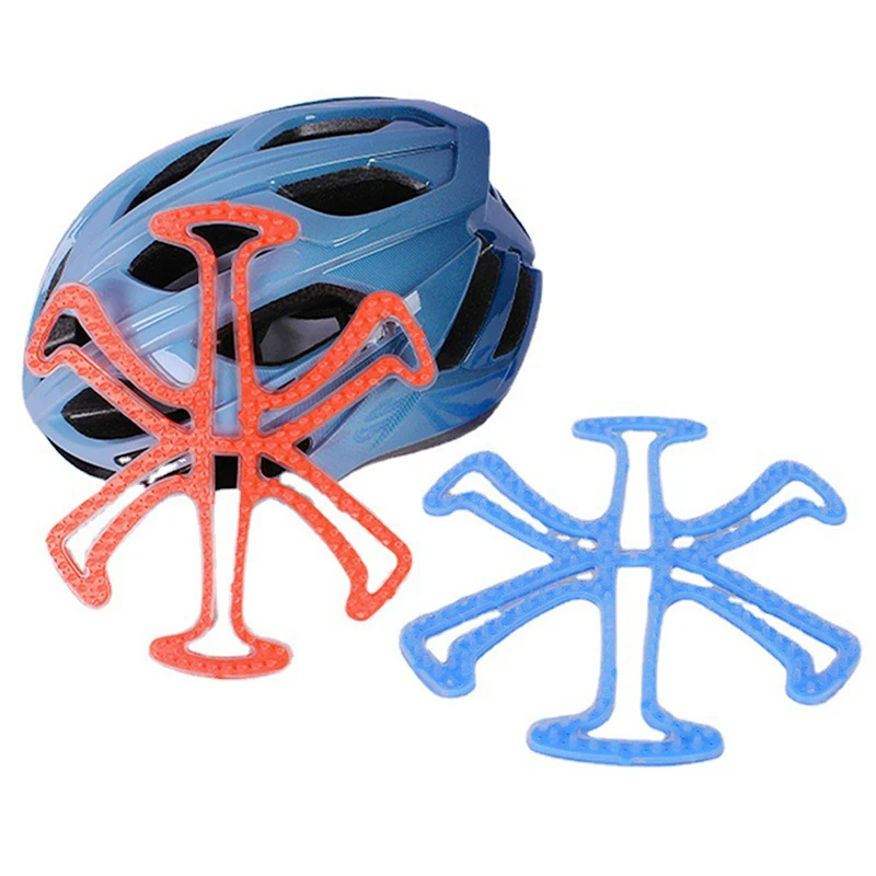 Flexible Helmet Inner Silicone Pad Ventilate Anti deformation Helmet Liner Pad Helmet Padding