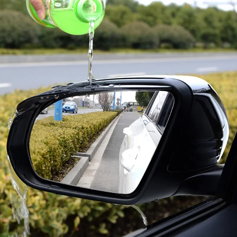 Universal Car Rearview Mirror Rain Eyebrow Auto Car Rear View Side Rain Shield Snow Guard Shade Protector Cover for Ford