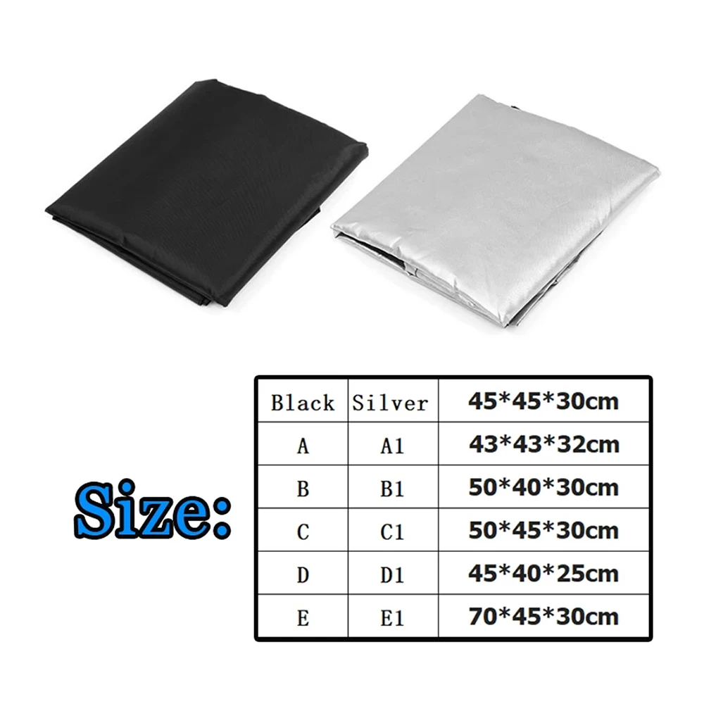 6 Size 3D Printer Dust Cover Home Office Copier Protective Cover Brother Waterproof UV Protection Durable Oxford Cloth