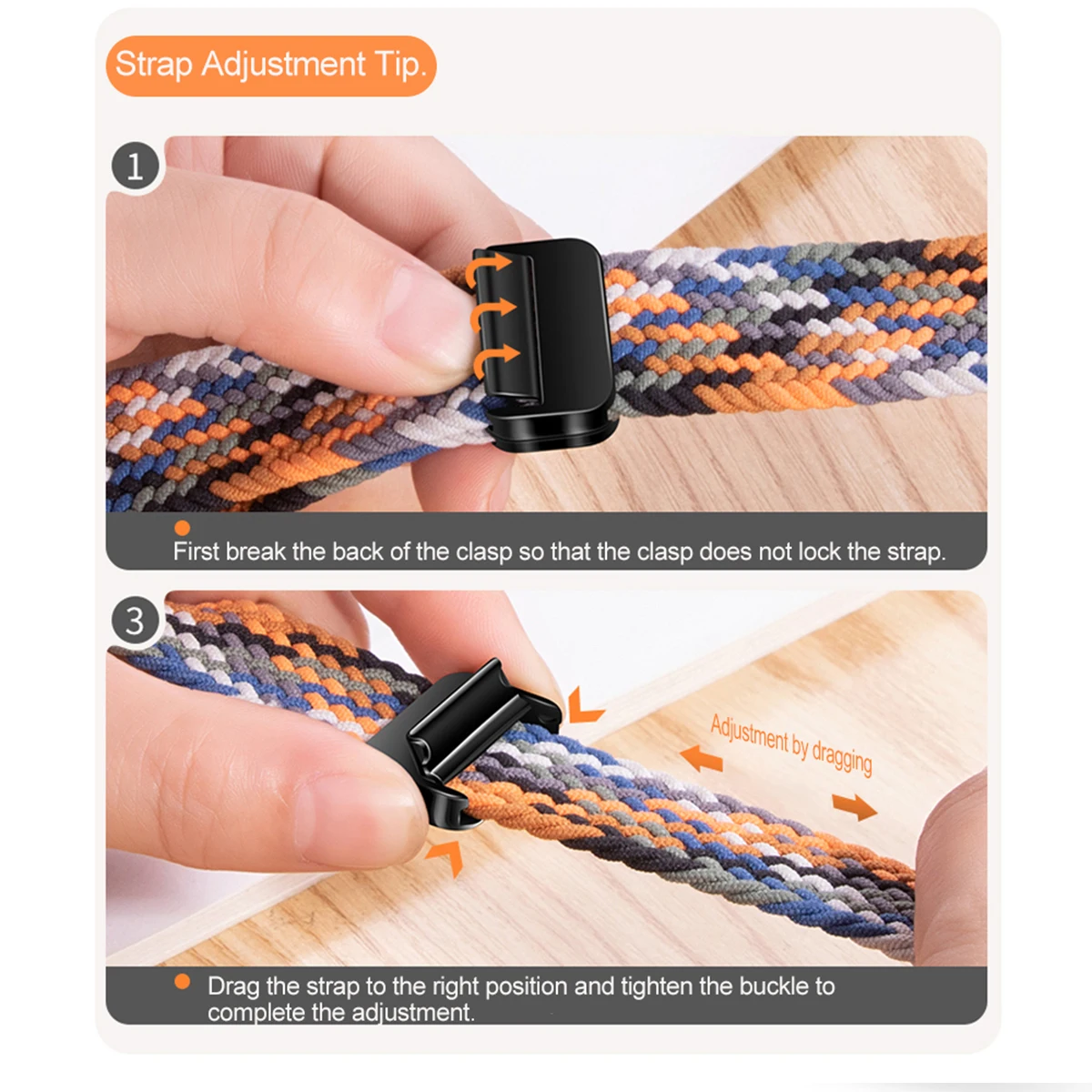 Braided Nylon Magnetic Wristband Bracelet Accessories