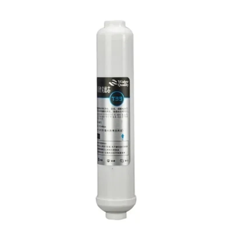 2pcsT33 water filter Activated carbon Water Filter Refrigerator Reverse Osmosis RO System Water Filter Cartridges 10Inch