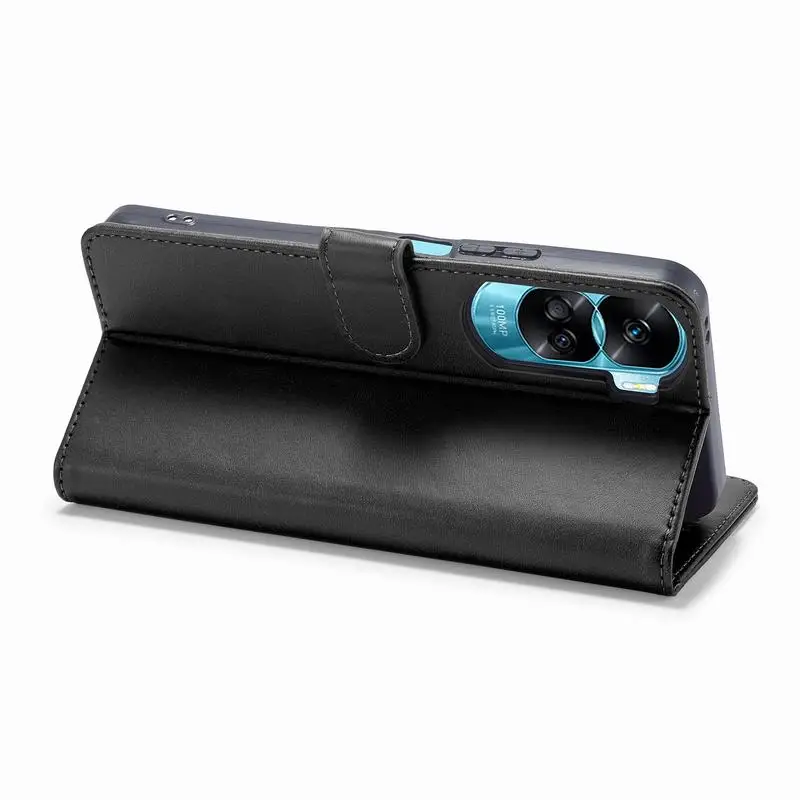 Premium Flip Magnetic Wallet Leather Phone Case with Card Slot and Stand