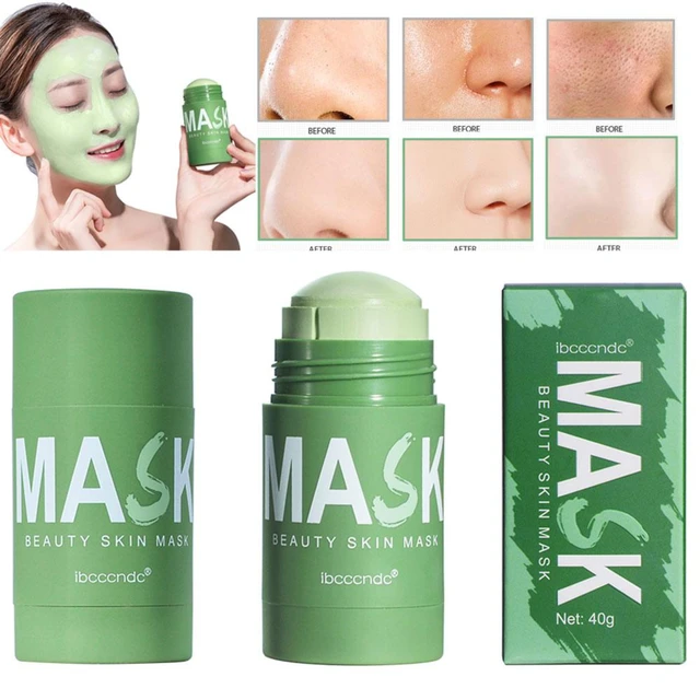 Gentle Cleansing Green Tea Mud Mask - Acne Remover and Blackheads Treatment with Oil Control - Face Mask for Clearer Skin and Po 2