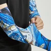 Summer Spider Arm Warmers Sport Arm Sleeves Manga Para Brazo Cycling Running Bike Elbow Sleeve Sunscreen Cuff Tattoo Guard Men 5