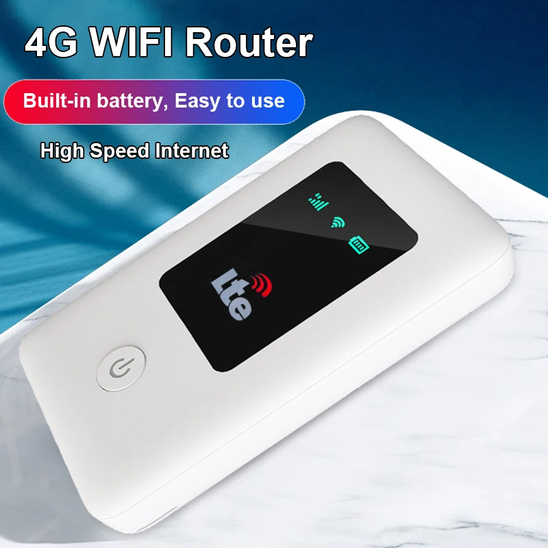 Pocket Wifi Wireless | Pocket Router Wifi 4g | Mifi Router Sim Card - 4g - Aliexpress