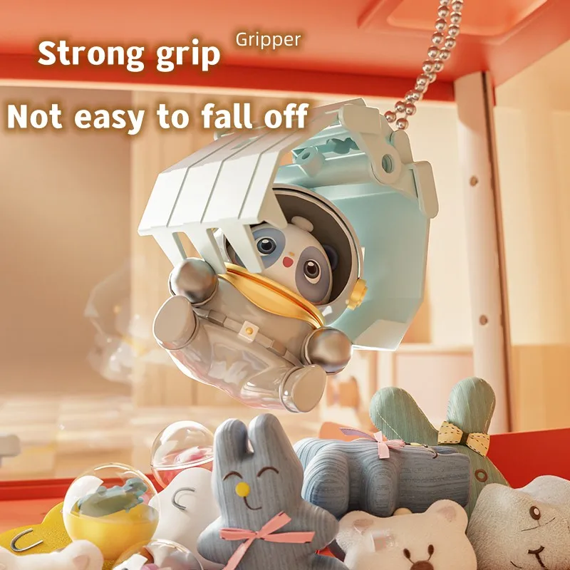 Doll Machine Coin Game Mini Catch Doll Machine Gashapon Toy Machine Muppet Children Interactive Toy Birthday Gift 3