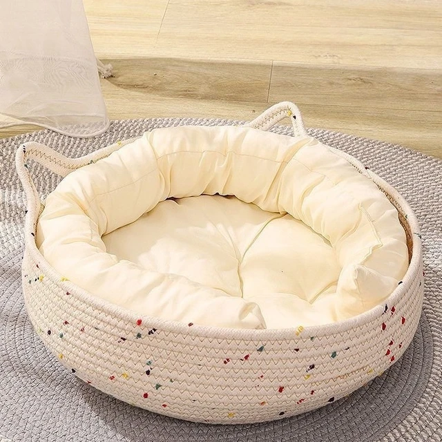 New Deep Sleep Comfort In Summer Cat Bed Iittle Mat Basket Small Dog House Products Pets Tent Cozy Cave Nest Indoor Cama New Deep Sleep Comfort In Summer Cat Bed Iittle Mat Basket Small Dog House Products Pets Tent Cozy Cave Nest Indoor Cama