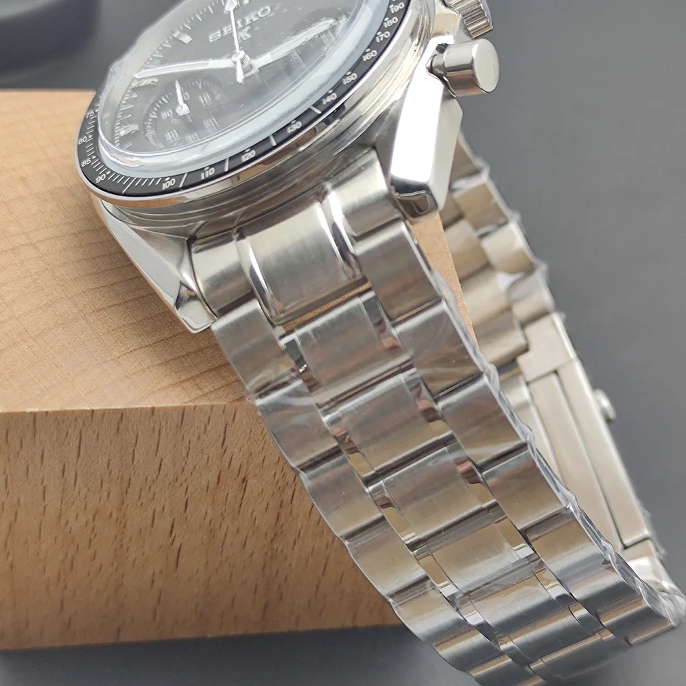 VK63 Case 39MM Men\'s Watch Accessories Quartz Movement Time Electronic Watch Customized VK63 Panda Dial Pointer Watch Parts