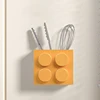 Creative Block-shaped Magnetic Storage Box Kitchen Punch-free Refrigerator Magnet Storage Container Kitchen Tools Storage Basket 5