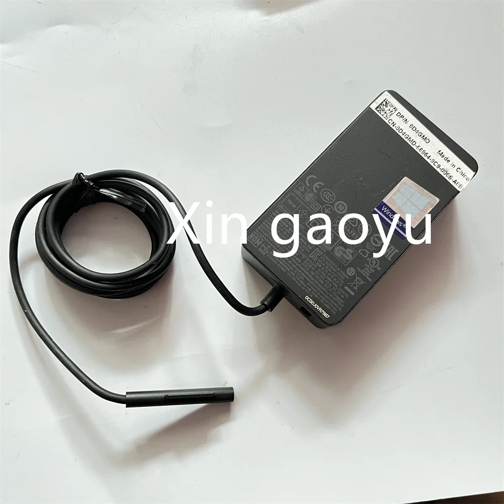 

Подлинный для Microsoft surface book pro3 pro4 pro 5 pro 6 pro7 15V 4A 5V 1A DC адаптер быстрое зарядное устройство 1706 блок питания для ноутбука 65 Вт