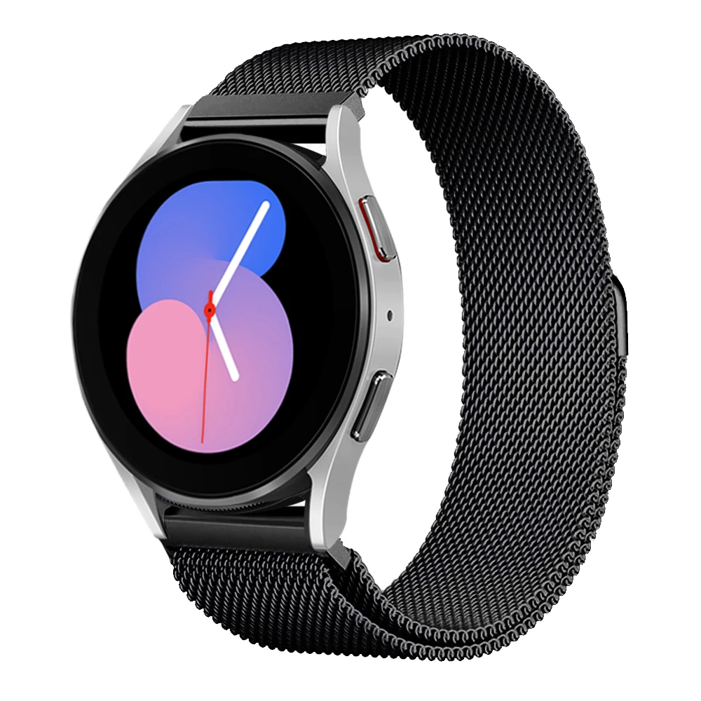Premium Metal Milanese Magnetic Loop Strap - Elegant Replacement Bracelet