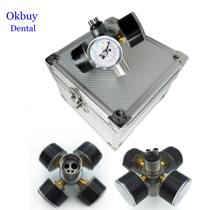DentalMeter4HolesTurbineManometerForHighSpeedHandpiece
