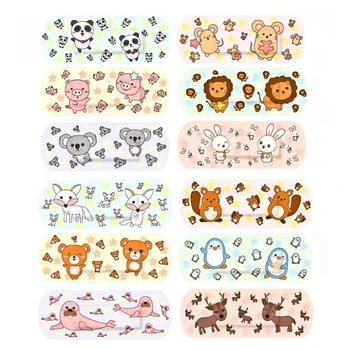 120pcsCartoon Animal Pattern Waterproof Band Aid 1
