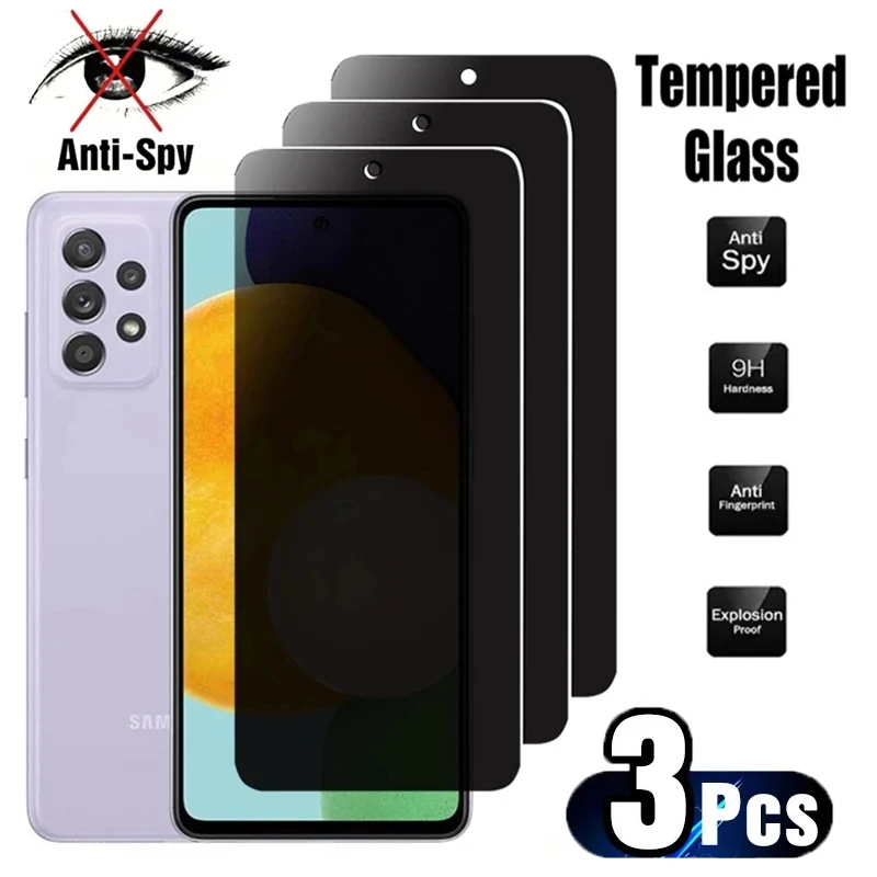 

Privacy Screen Protector for Samsung Galaxy S20FE S10 S20 Lite Note 20 10 Lite Anti-spy Tempered Glass Films