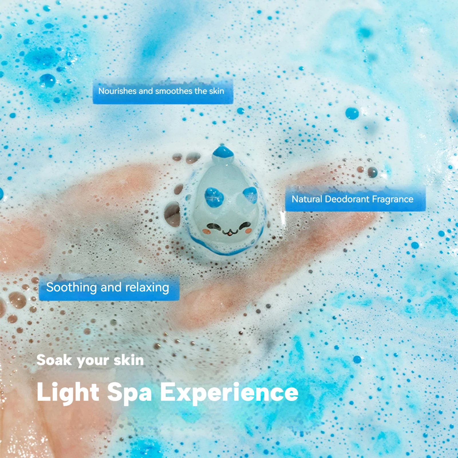 Ocean-Themed Bath Bomb Gift Set - 12 Handmade Bubble Bath Balls with Surprise Sea Animal Toys Inside, 60g Each