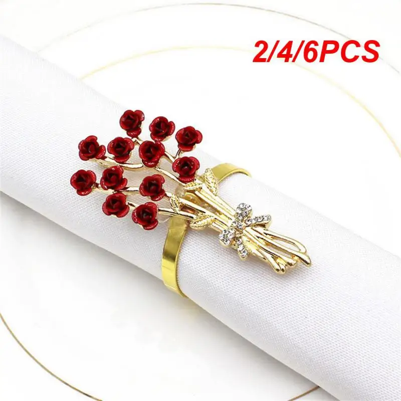 

2/4/6 шт., пряжки для салфеток из цинкового сплава