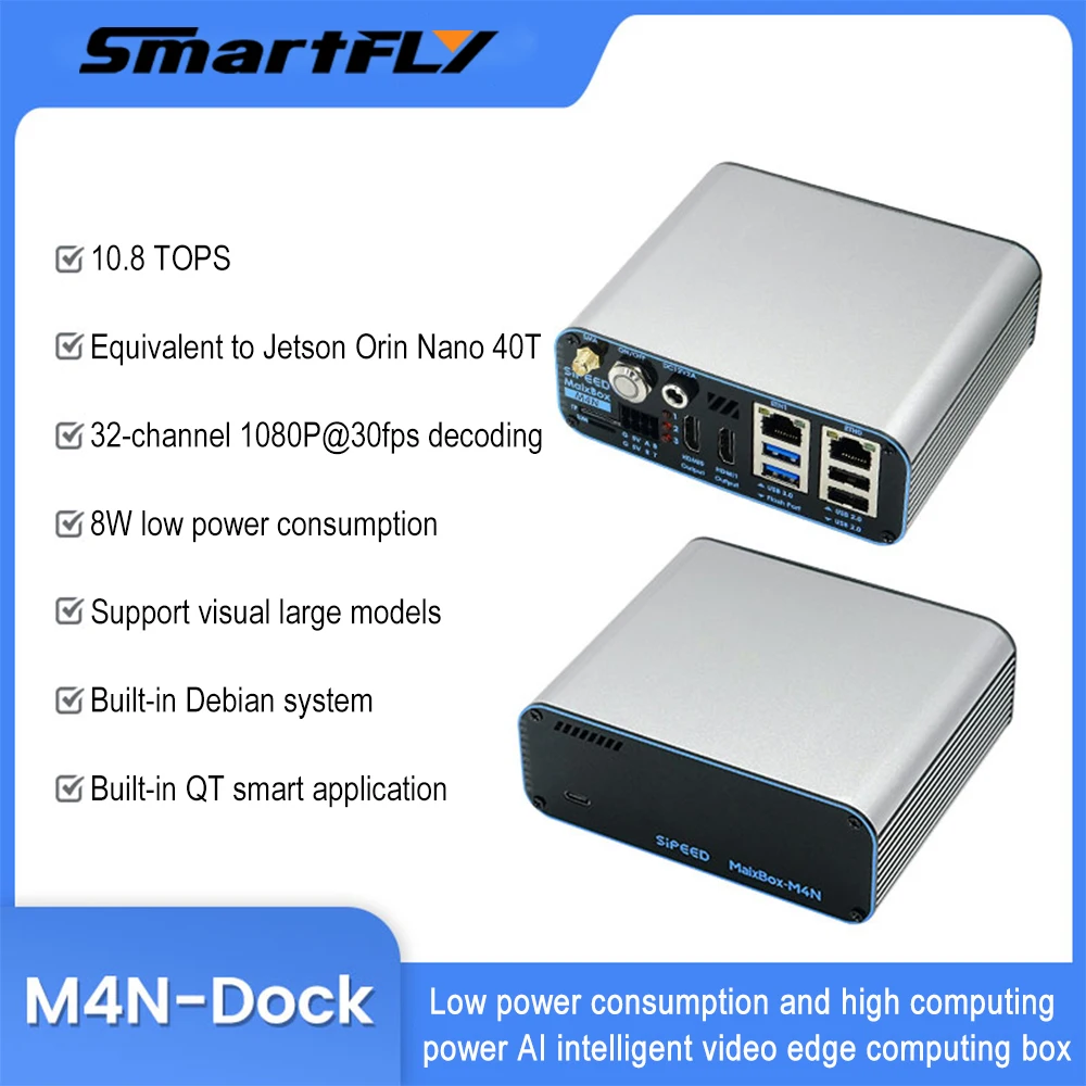 Sipeed M4N Dock AXera-Pi Pro AX650N 10.8TOPS 43.2T 32
