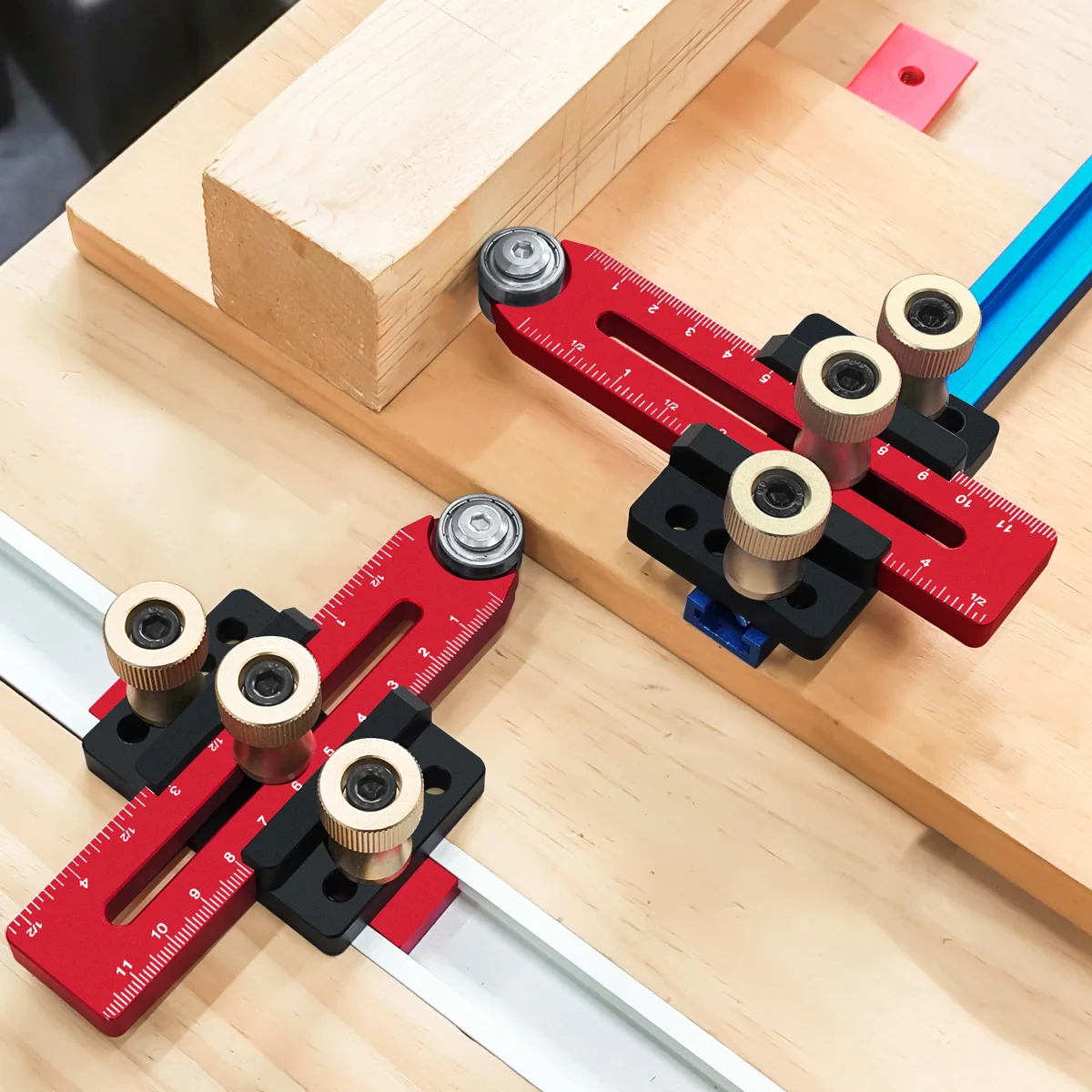 Thin Rip Jig Table Saw Jig Guide, Table Jig With 2 Guide Bearings ...