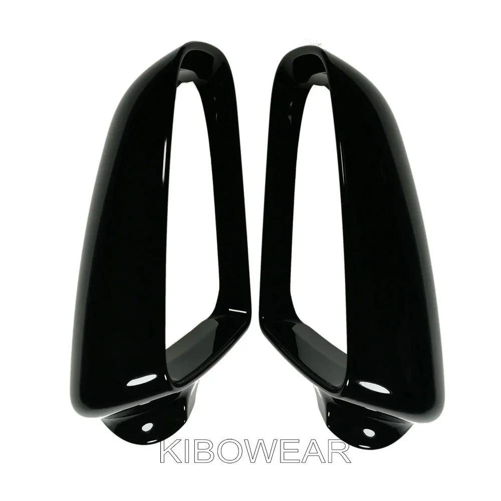Tappi Per Specchietti Laterali Neri Per Audi A3 S3 8P 8Pa A4 B7 B6 A6 S6 4F C6 1:1 Cover Di Ricambio (Nero Perla Lucido) Tuning