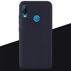 Ultra - Thin Shockproof Silicone Phone Case Cover - Y5 2018 (Black)