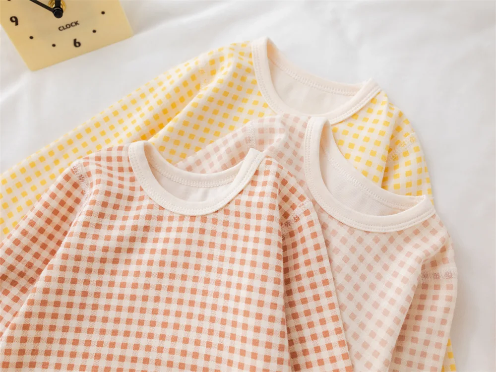AYNIGIELL Neugeborene Bodys + Hosen Unisex Baumwolle Baby Mädchen Kleidung Lange Ärmel Neugeborenes Baby Kleidung für 0-18 Monate – Detail 18