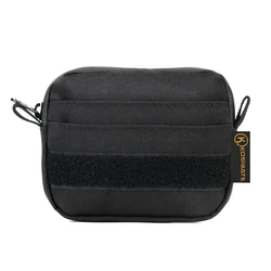 Compact Nylon Multi - Functional EDC Organizer Pouch (Black)