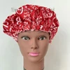 Greek alphabet sisters sorority red and white bath cap night cap 1
