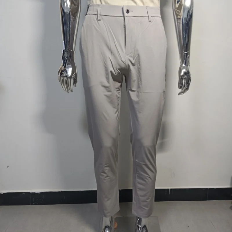 2024 Ice silk golf pants, new summer men's golf sports pants, fashion breathable elastic golf pants, high quality tennis pants