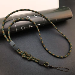 Versatile Smartphone Lanyard and Wrist Strap with Key Holder (Camouflage green)
