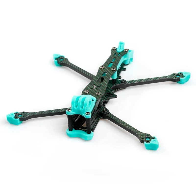 

Foxeer Aura LR 5" 210mm T700 Green Carbon Frame Kits 5mm Arm for FPV Freestyle 5inch Mini Long Range Analog Digital Drone