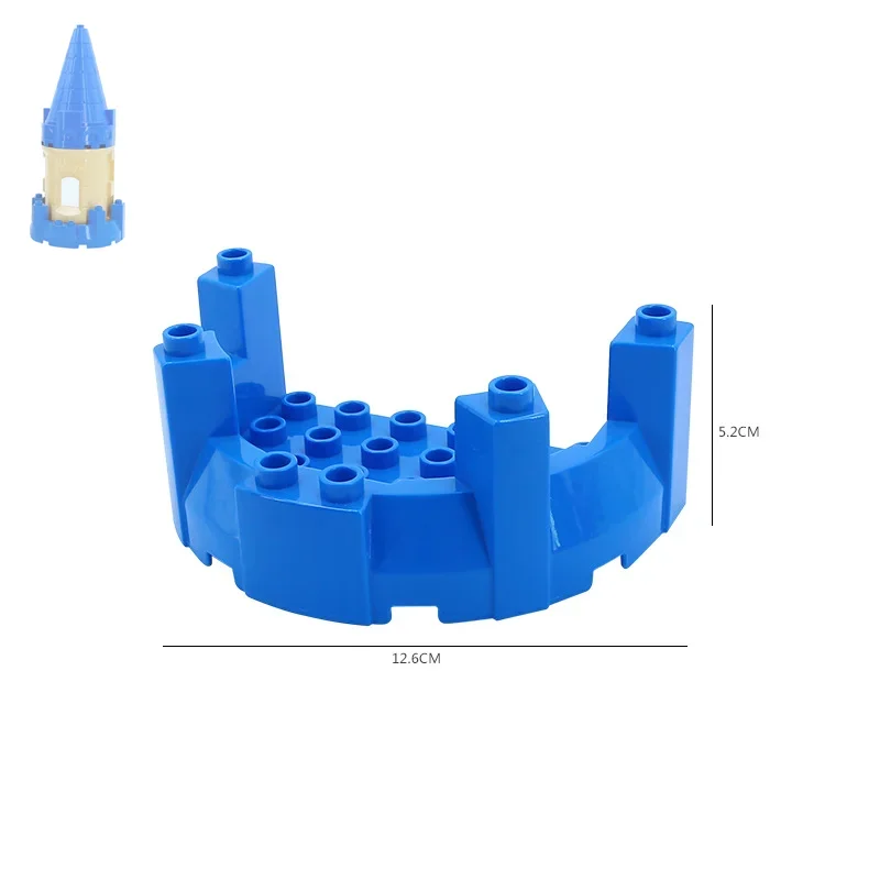 Enchanting Princess Castle Building Blocks Set - Creative Playhouse with Accessories