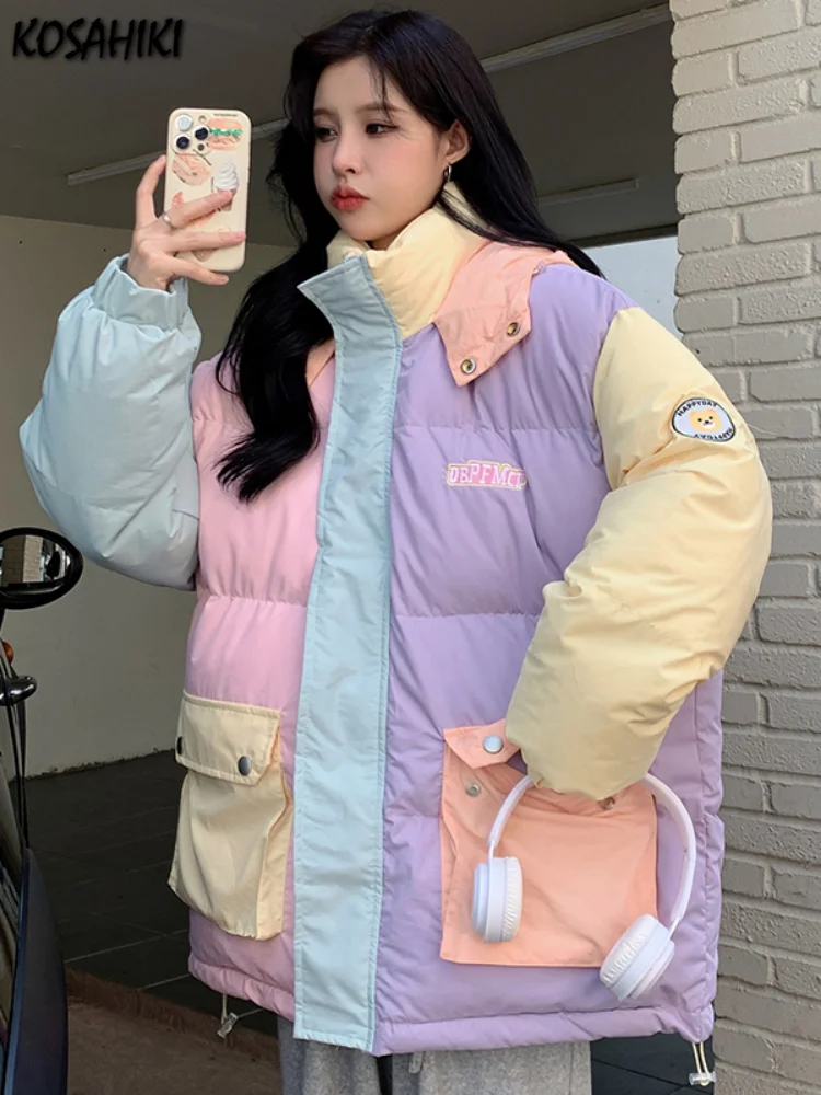 Harajuku Kawaii Coat Winter Kawaii Winter Women Jackets Jacket