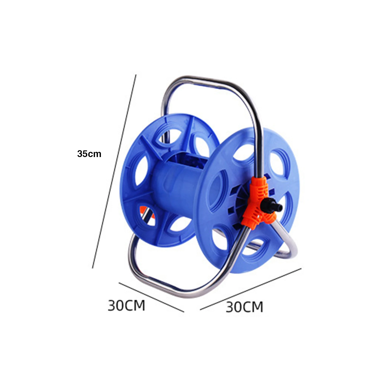 Water Hose Reel Floor Standing Water Pipe Roll Pipe Storage Rack