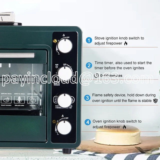 Oven Mini Portable Gas Oven Pular Gas Pizza Oven Outdoor Garden Kitchen  Portable Small Pizza Oven With Stove - Tool Parts - AliExpress