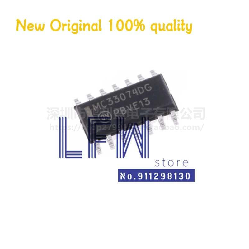 

10pcs/lot MC33074DR2G MC33074DR2 MC33074 MC33074DG SOP14 Chipset 100% New&Original In Stock