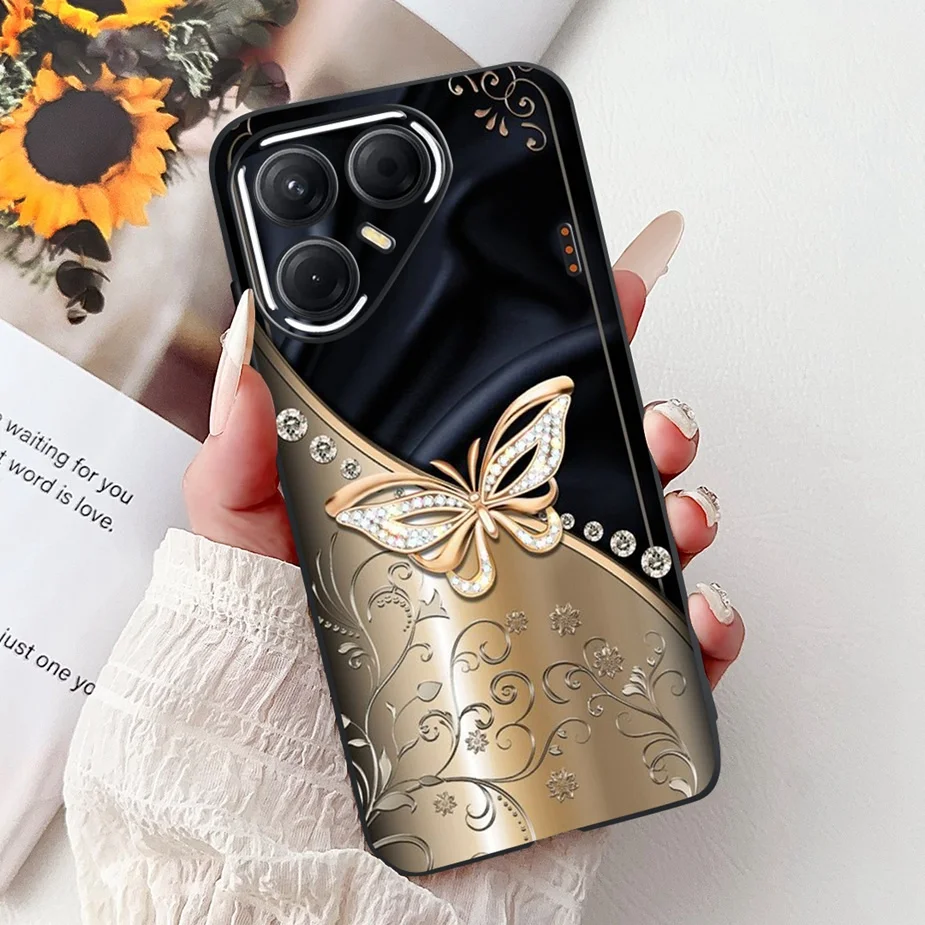 Cute Cat Painted Soft TPU Phone Case - Enhanced Protection and Style