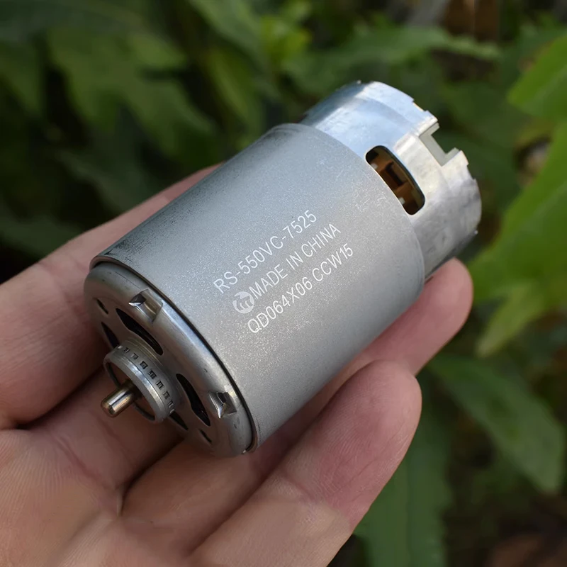 마부치 RS-550VC-7525 고속 미니 모터 21300RPM 36mm 샤프트 10.8V 12V 14.4V 드릴 정원 도구용 DC 3.15mm